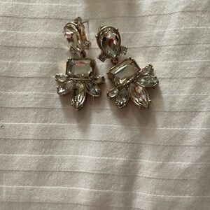 Elegant Crystal Drop Earrings